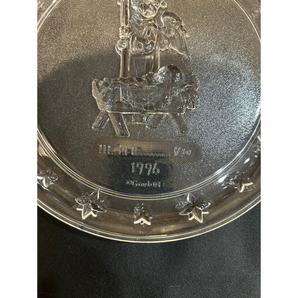 1996 Hummel Christmas plate